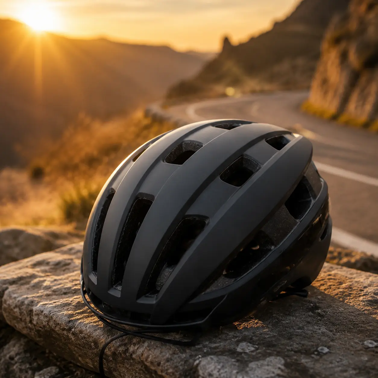 Bike Helmet Action Catalog AI image template result