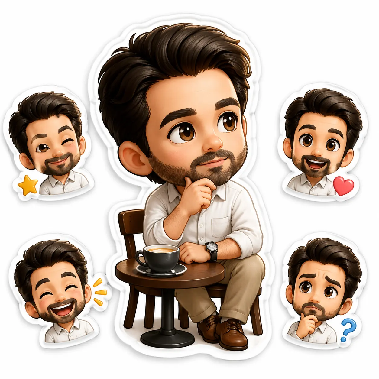 Chibi Mascot Sticker Pack