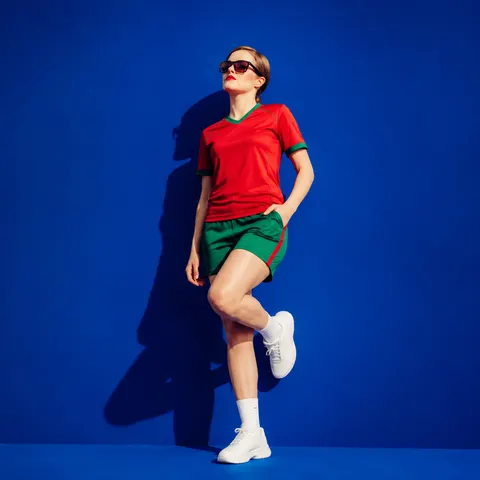 Cobalt World Cup Fashion AI image style preview for image-to-image generation