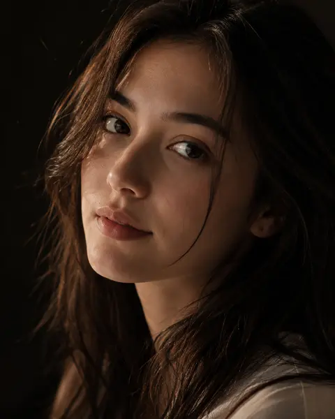 moody low key beauty closeup generator preview for Moody Low Key Beauty Closeup image-to-image generation